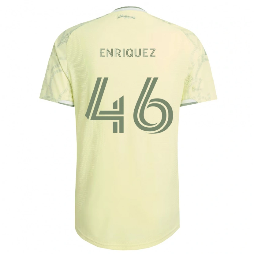 Danxen Mujer Camiseta Adolfo Enríquez #46 Beige Blanco 2ª Equipación 2026/27 La Camisa México