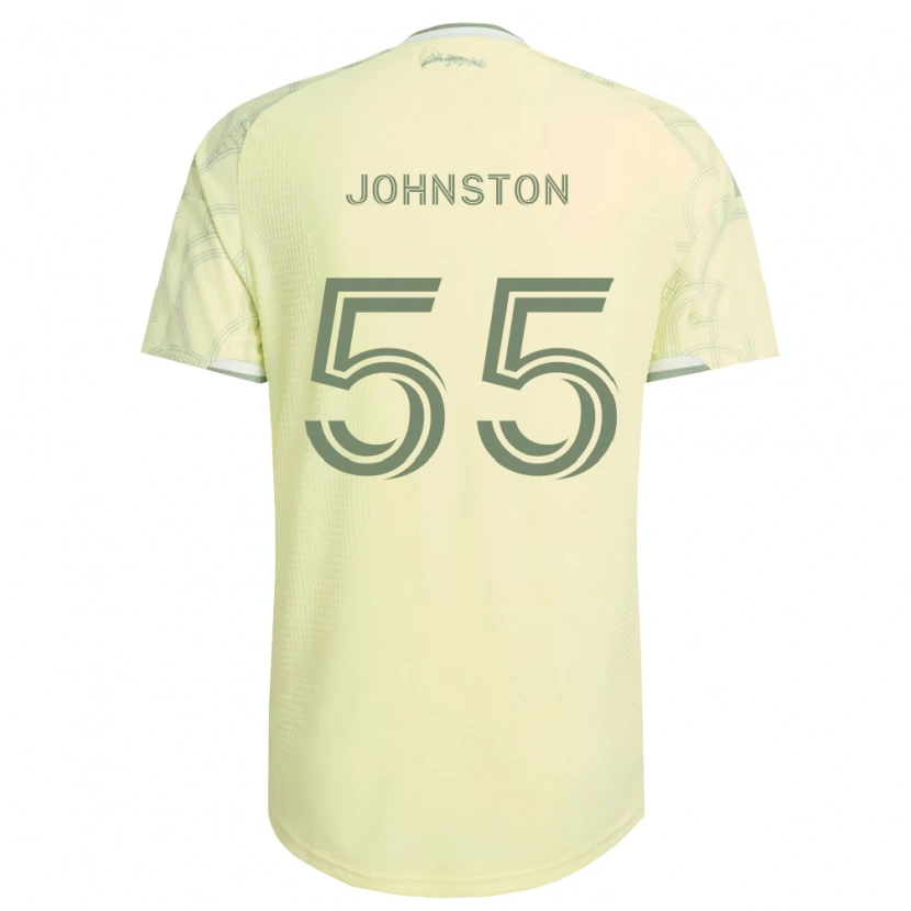 Danxen Mujer Camiseta Malcolm Johnston #55 Beige Blanco 2ª Equipación 2026/27 La Camisa México