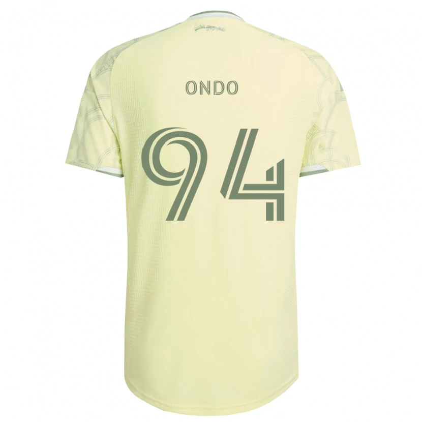 Danxen Mujer Camiseta Charles Ondo #94 Beige Blanco 2ª Equipación 2026/27 La Camisa México