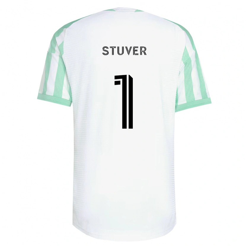 Danxen Mujer Camiseta Brad Stuver #1 Verde Claro Negro Blanco 2ª Equipación 2026/27 La Camisa México