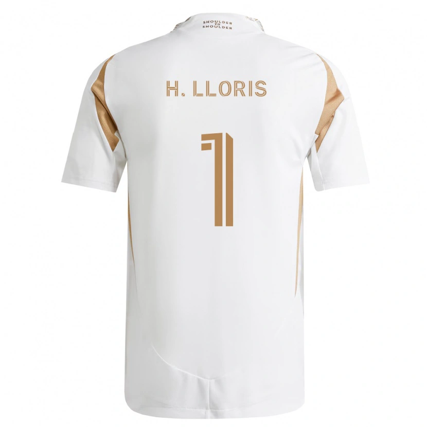 Danxen Mujer Camiseta Hugo Lloris #1 Blanco Marrón 2ª Equipación 2026/27 La Camisa México