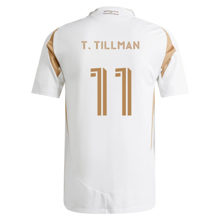Danxen Mujer Camiseta Timothy Tillman #11 Blanco Marrón 2ª Equipación 2026/27 La Camisa México