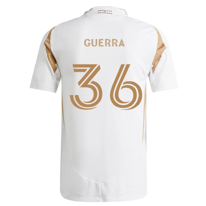 Danxen Mujer Camiseta Decarlo Guerra #36 Blanco Marrón 2ª Equipación 2026/27 La Camisa México