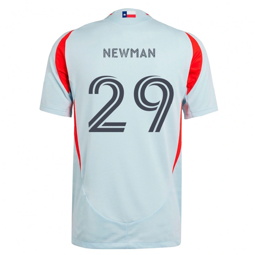Danxen Mujer Camiseta Enzo Newman #29 Gris Oscuro Blanco Rojo 2ª Equipación 2026/27 La Camisa México