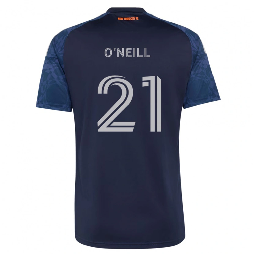 Danxen Mujer Camiseta Aiden O'neill #21 Azul Profundo Blanco 2ª Equipación 2026/27 La Camisa México