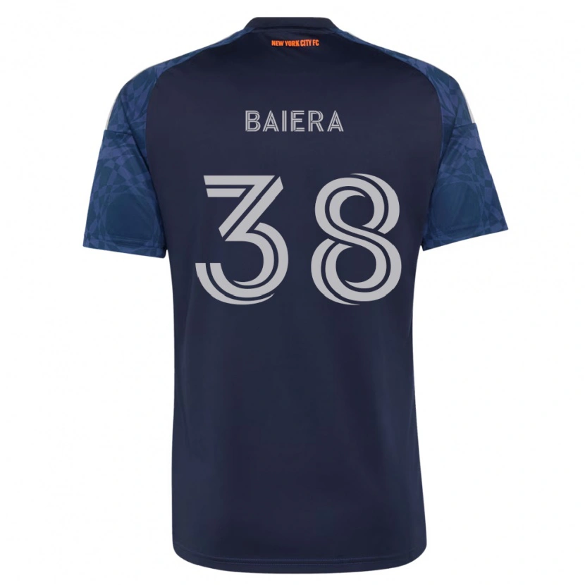 Danxen Mujer Camiseta Drew Baiera #38 Azul Profundo Blanco 2ª Equipación 2026/27 La Camisa México