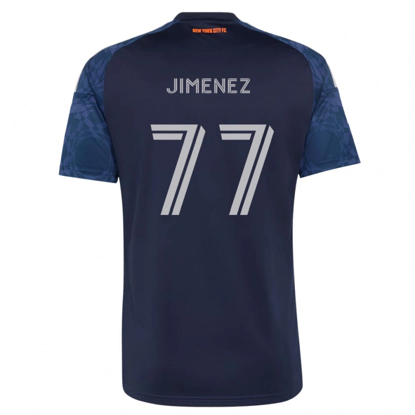 Danxen Mujer Camiseta Jonathan Jiménez #77 Azul Profundo Blanco 2ª Equipación 2026/27 La Camisa México