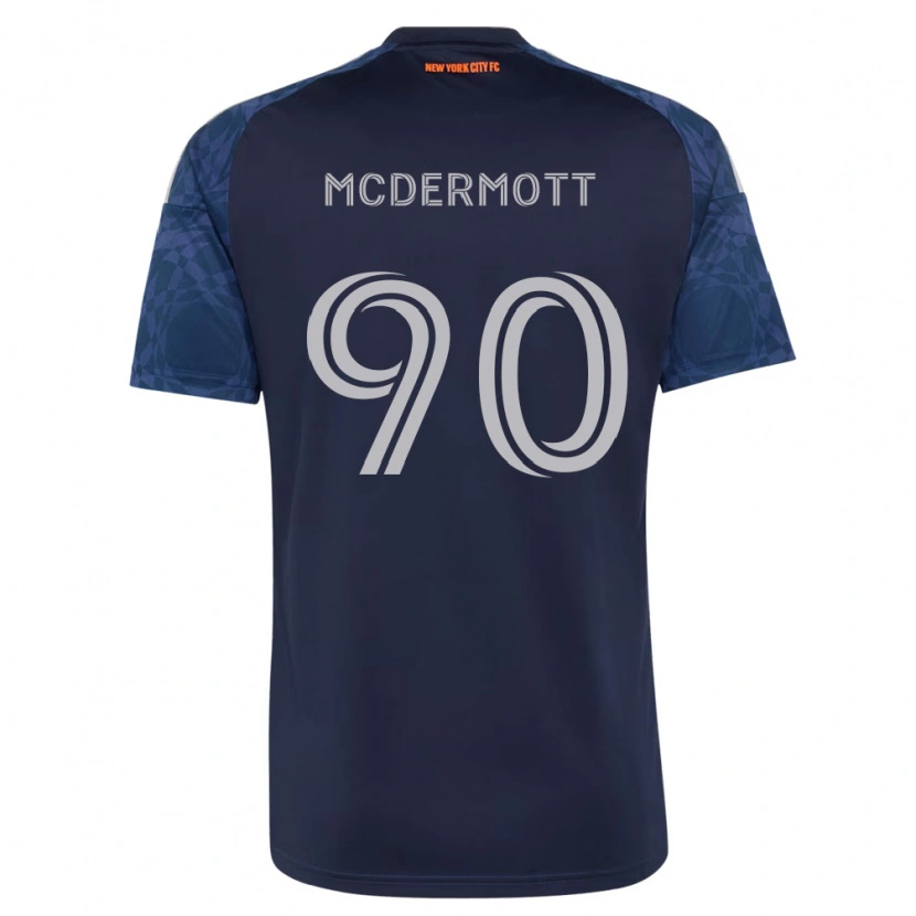 Danxen Mujer Camiseta Dylan Mcdermott #90 Azul Profundo Blanco 2ª Equipación 2026/27 La Camisa México
