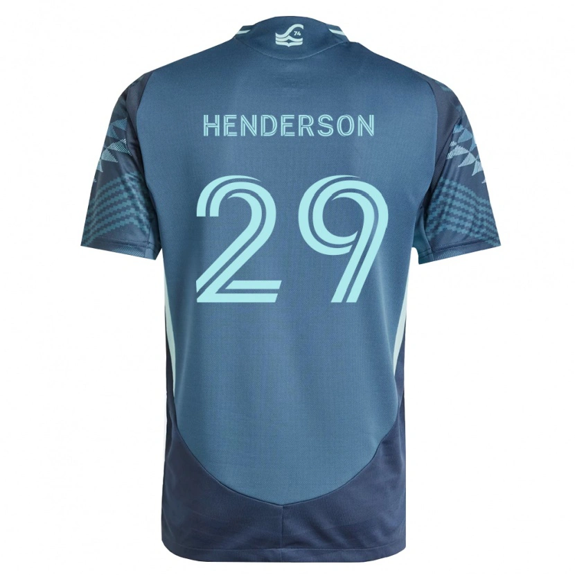 Danxen Mujer Camiseta Anna Henderson #29 Azul Marino Verde 2ª Equipación 2026/27 La Camisa México
