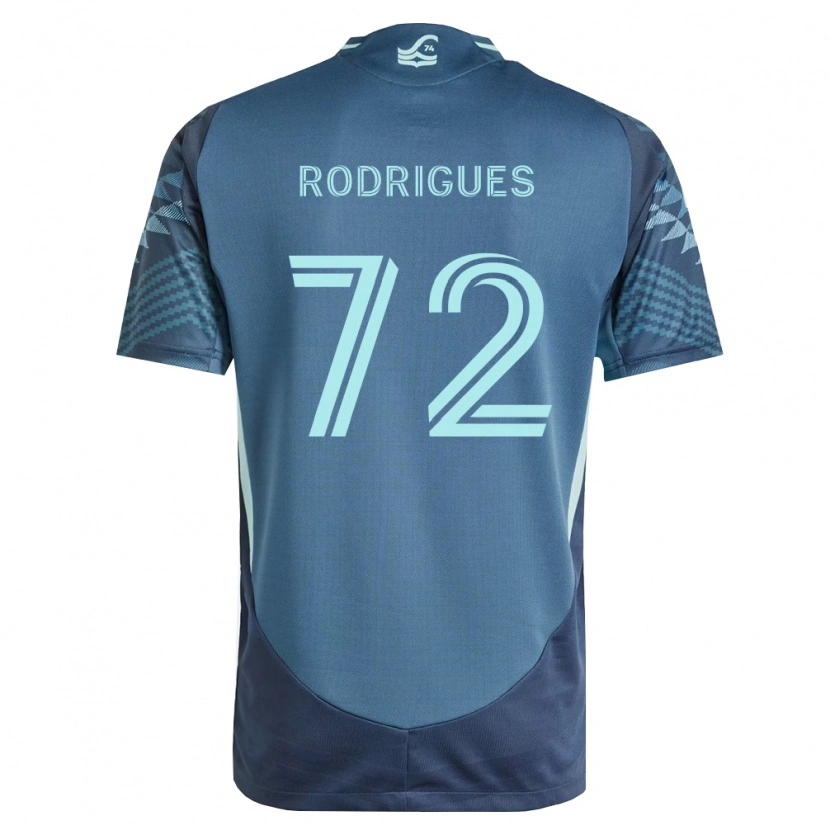 Danxen Mujer Camiseta Braudílio Rodrigues #72 Azul Marino Verde 2ª Equipación 2026/27 La Camisa México