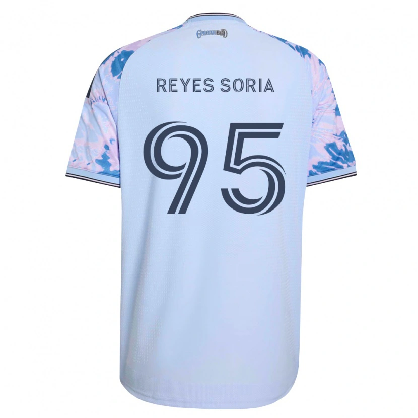 Danxen Mujer Camiseta Randhu Reyes Soria #95 Azul Real Blanco Negro 2ª Equipación 2026/27 La Camisa México