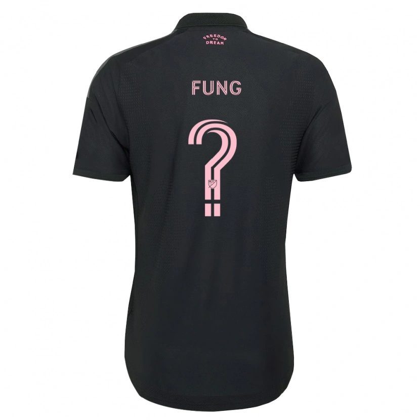 Danxen Mujer Camiseta Victor Fung #0 Rosa Negro Blanco 2ª Equipación 2026/27 La Camisa México