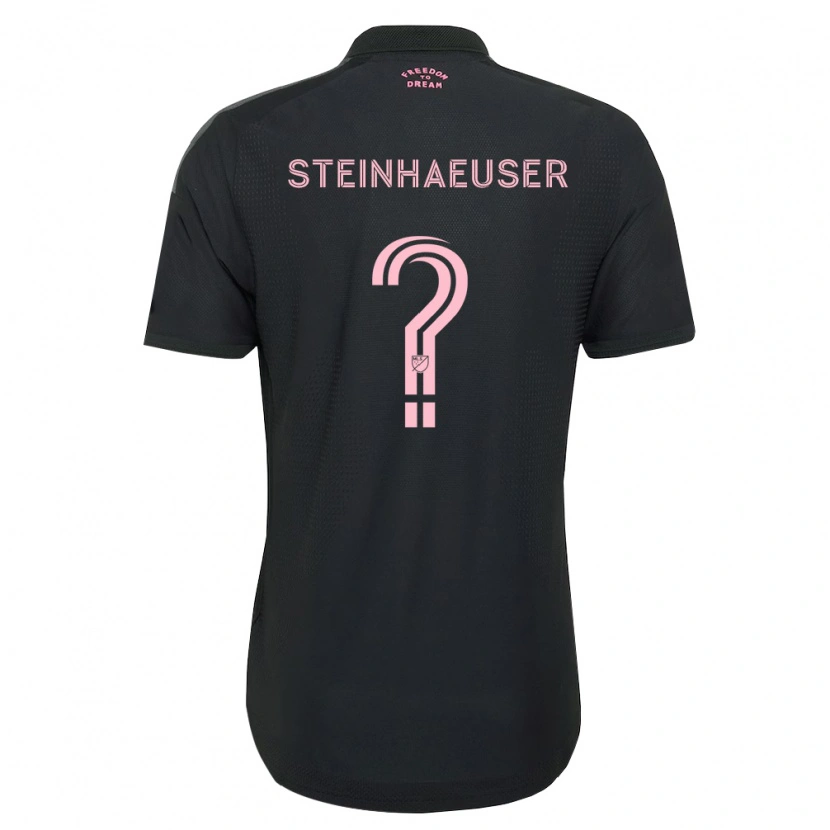 Danxen Mujer Camiseta Marcus Steinhaeuser #0 Rosa Negro Blanco 2ª Equipación 2026/27 La Camisa México