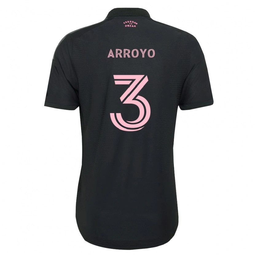 Danxen Mujer Camiseta Dixon Arroyo #3 Rosa Negro Blanco 2ª Equipación 2026/27 La Camisa México