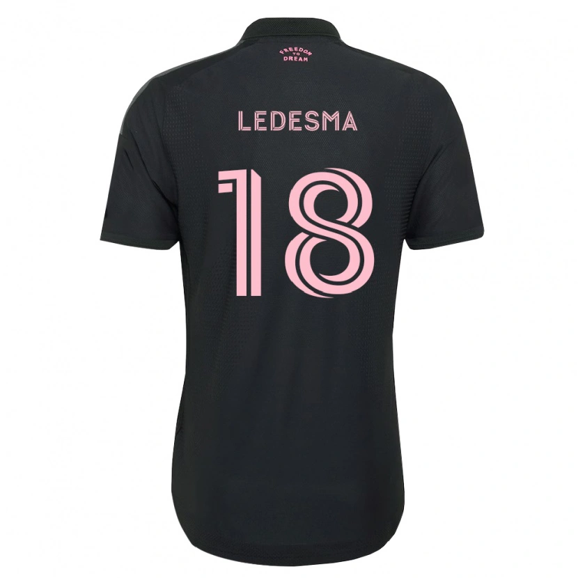 Danxen Mujer Camiseta Santiago Ledesma #18 Rosa Negro Blanco 2ª Equipación 2026/27 La Camisa México