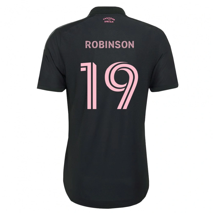 Danxen Mujer Camiseta Robbie Robinson #19 Rosa Negro Blanco 2ª Equipación 2026/27 La Camisa México