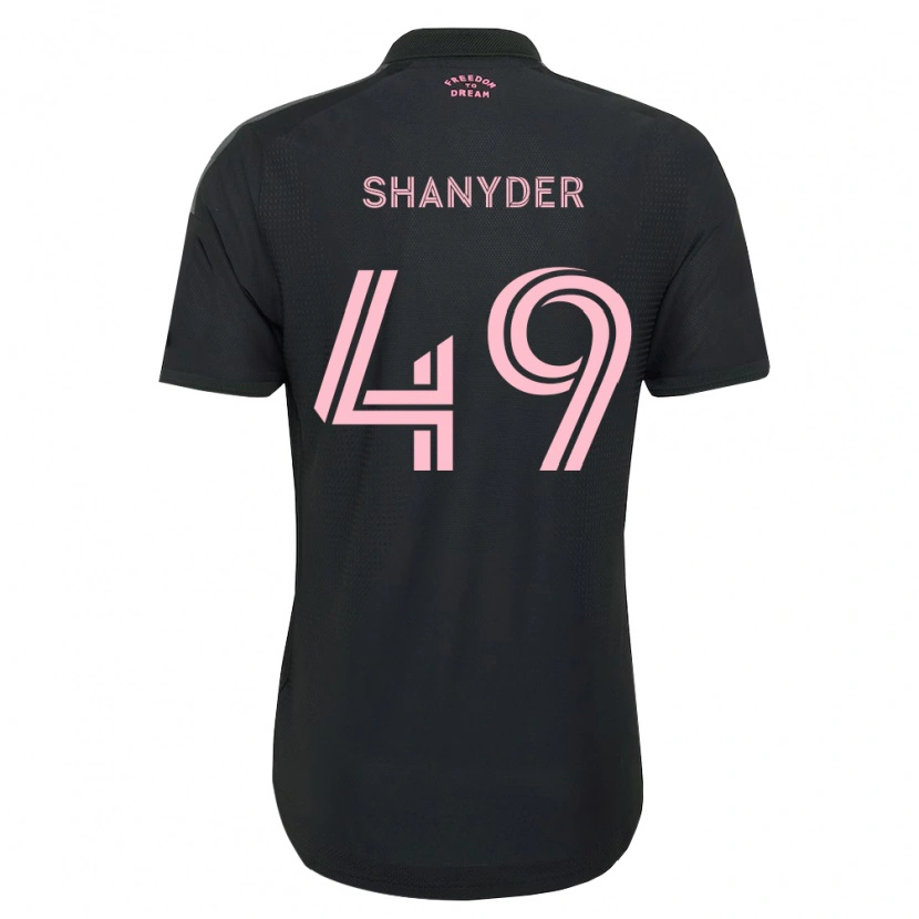 Danxen Mujer Camiseta Shanyder Borgelin #49 Rosa Negro Blanco 2ª Equipación 2026/27 La Camisa México
