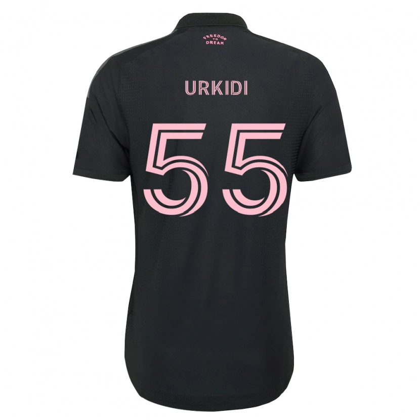 Danxen Mujer Camiseta Ian Urkidi #55 Rosa Negro Blanco 2ª Equipación 2026/27 La Camisa México