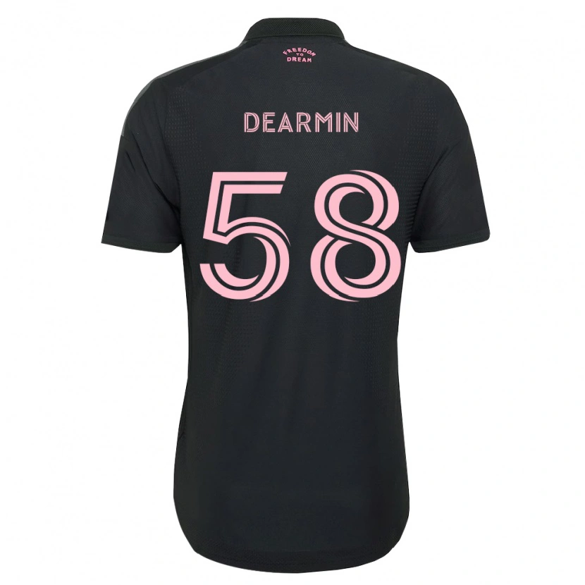 Danxen Mujer Camiseta Nash Dearmin #58 Rosa Negro Blanco 2ª Equipación 2026/27 La Camisa México