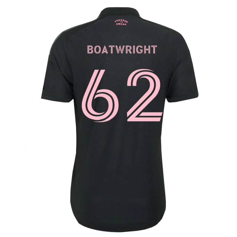 Danxen Mujer Camiseta Israel Boatwright #62 Rosa Negro Blanco 2ª Equipación 2026/27 La Camisa México