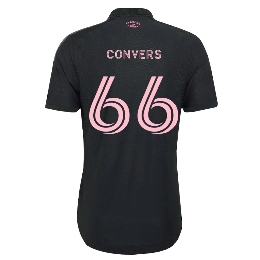 Danxen Mujer Camiseta Joseph Convers #66 Rosa Negro Blanco 2ª Equipación 2026/27 La Camisa México