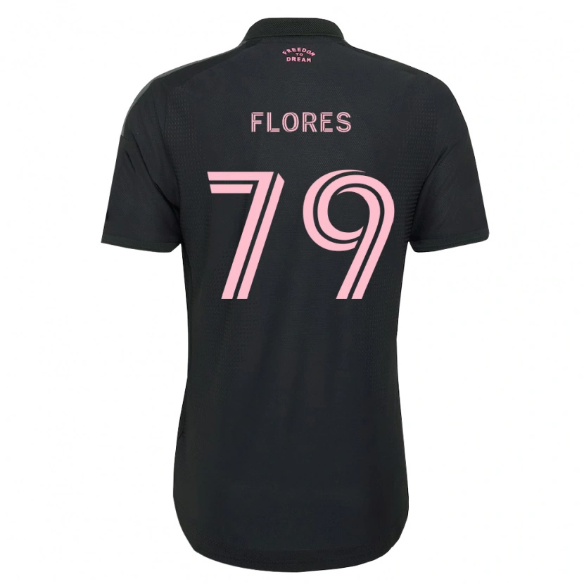 Danxen Mujer Camiseta Alejandro Flores #79 Rosa Negro Blanco 2ª Equipación 2026/27 La Camisa México