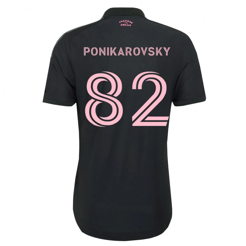 Danxen Mujer Camiseta Max Ponikarovsky #82 Rosa Negro Blanco 2ª Equipación 2026/27 La Camisa México