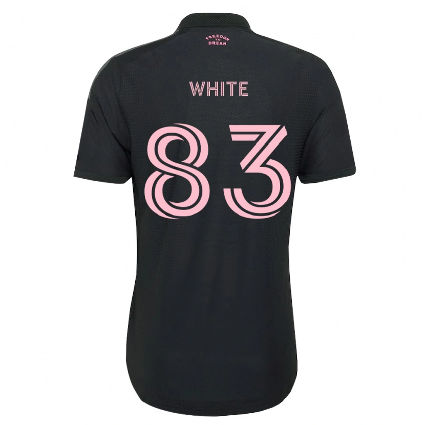 Danxen Mujer Camiseta Rondell White #83 Rosa Negro Blanco 2ª Equipación 2026/27 La Camisa México