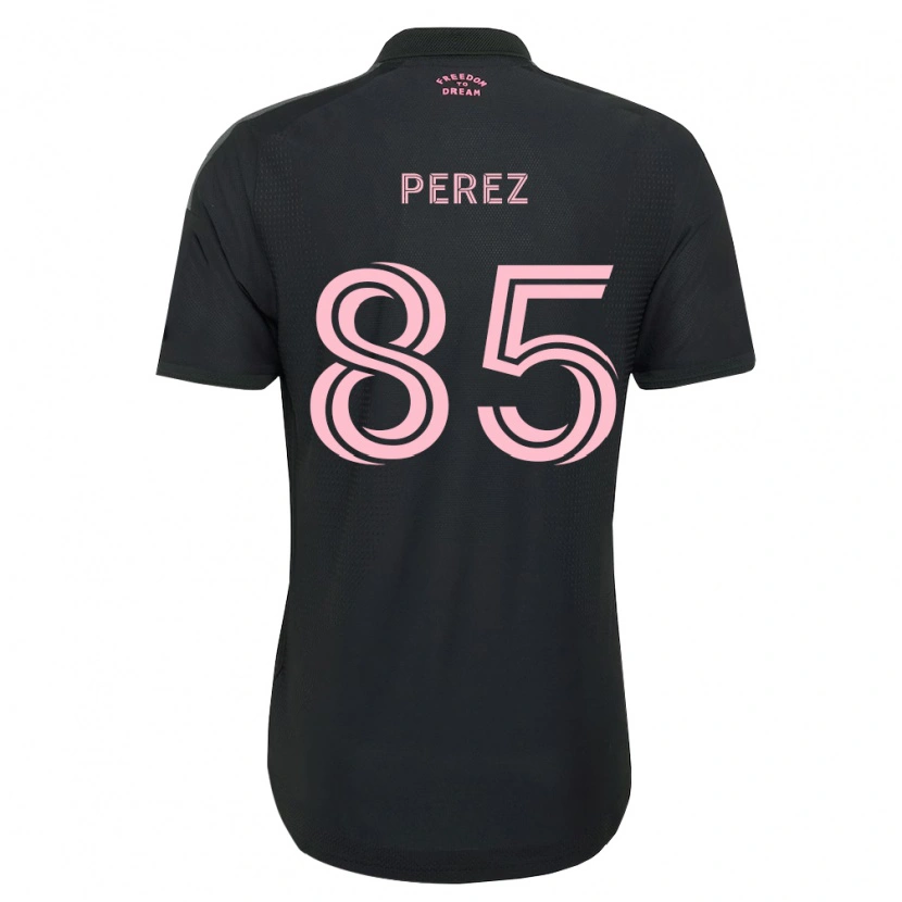 Danxen Mujer Camiseta Matthew Perez #85 Rosa Negro Blanco 2ª Equipación 2026/27 La Camisa México