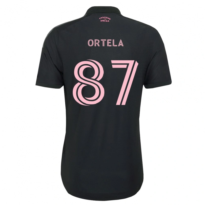 Danxen Mujer Camiseta Jerremy Ortela #87 Rosa Negro Blanco 2ª Equipación 2026/27 La Camisa México