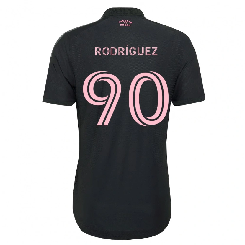 Danxen Mujer Camiseta Mark Rodríguez #90 Rosa Negro Blanco 2ª Equipación 2026/27 La Camisa México
