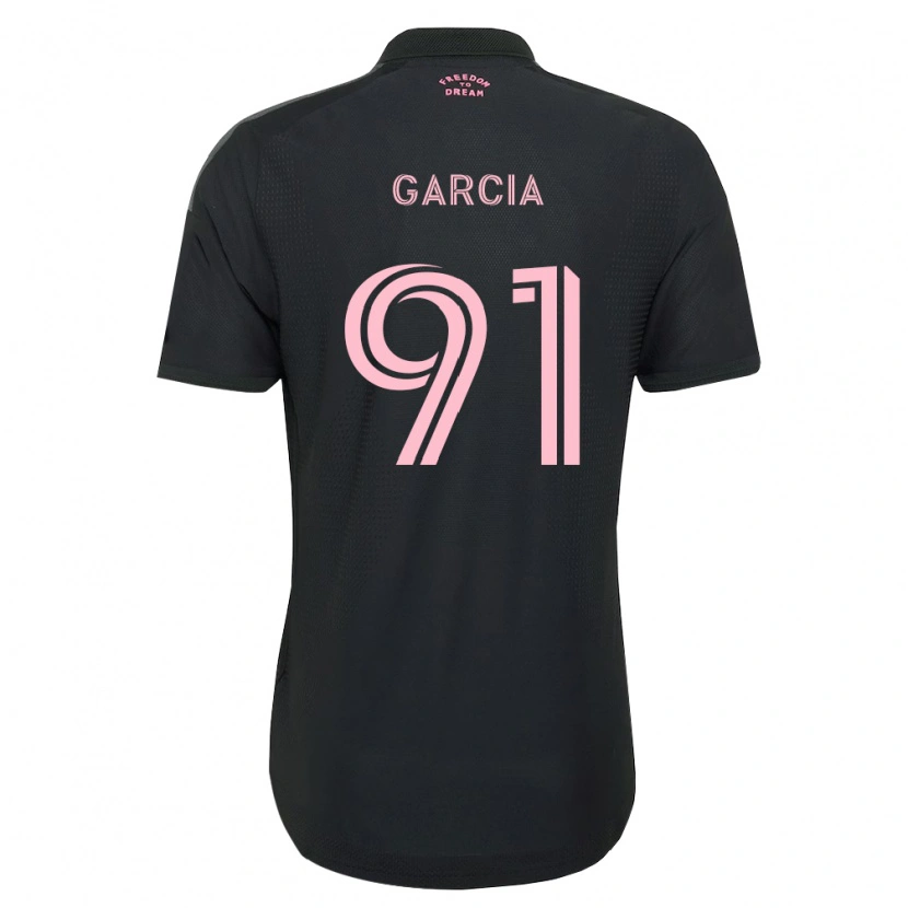 Danxen Mujer Camiseta Lesther García #91 Rosa Negro Blanco 2ª Equipación 2026/27 La Camisa México