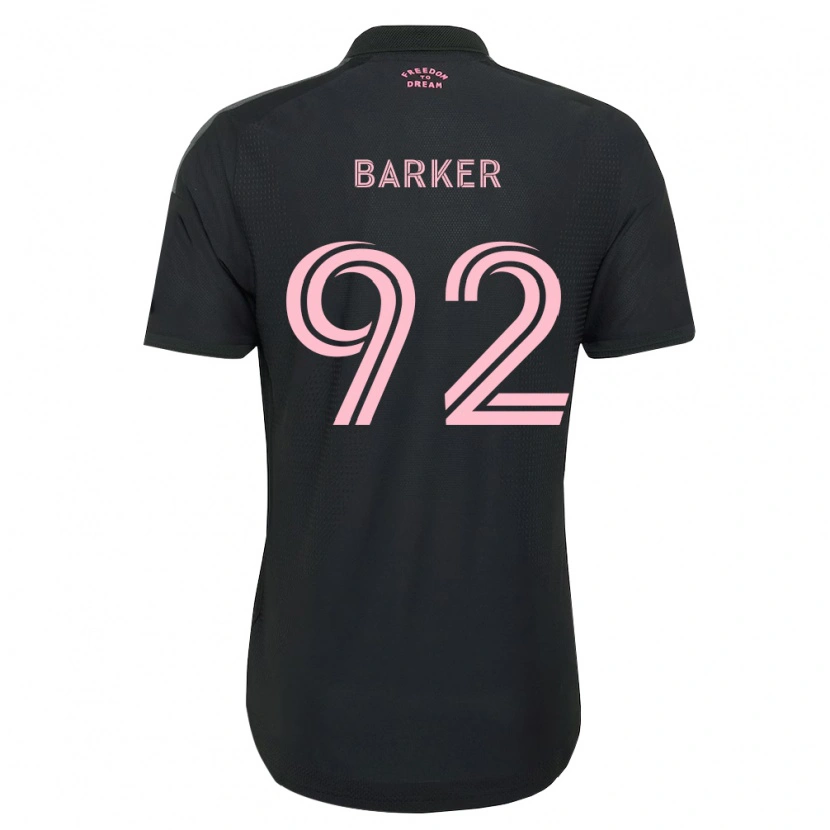 Danxen Mujer Camiseta Lucas Barker #92 Rosa Negro Blanco 2ª Equipación 2026/27 La Camisa México