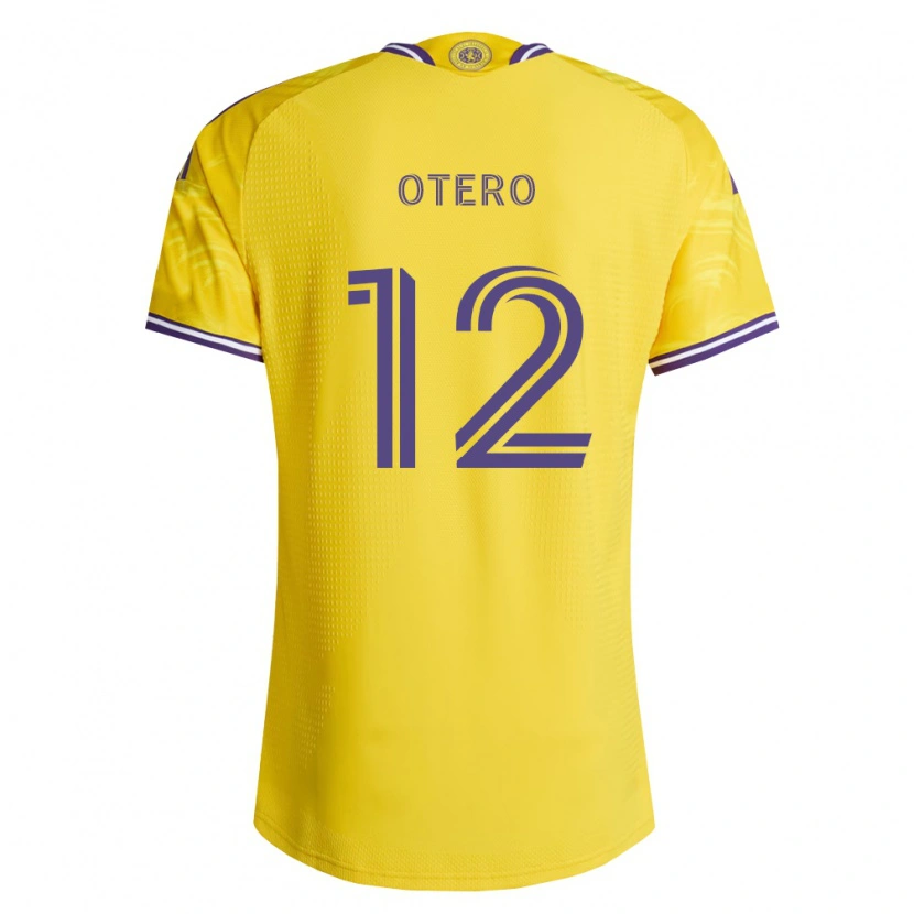 Danxen Mujer Camiseta Javier Otero #12 Amarillo Morado 2ª Equipación 2026/27 La Camisa México