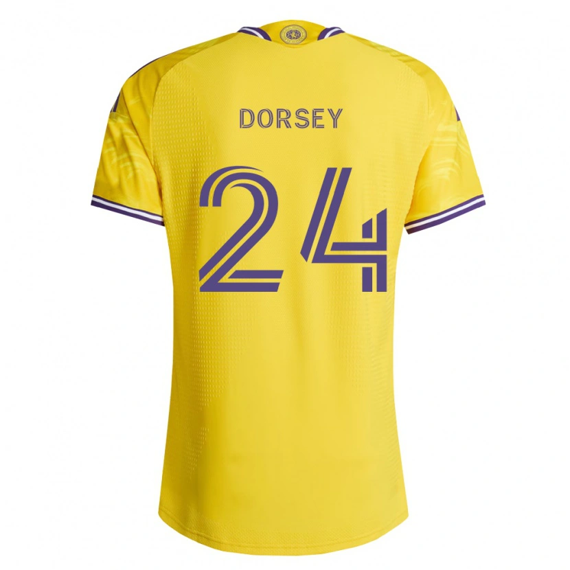 Danxen Mujer Camiseta Griffin Dorsey #24 Amarillo Morado 2ª Equipación 2026/27 La Camisa México