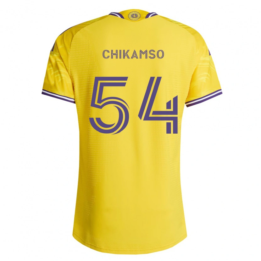 Danxen Mujer Camiseta Albright Chikamso #54 Amarillo Morado 2ª Equipación 2026/27 La Camisa México