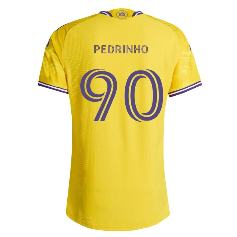 Danxen Mujer Camiseta Pedro Leão #90 Amarillo Morado 2ª Equipación 2026/27 La Camisa México