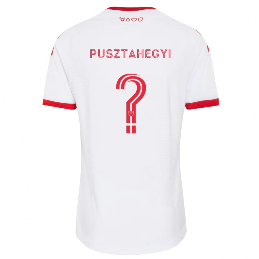 Danxen Mujer Camiseta Tristan Pusztahegyi #0 Blanco Rojo Negro 2ª Equipación 2026/27 La Camisa México