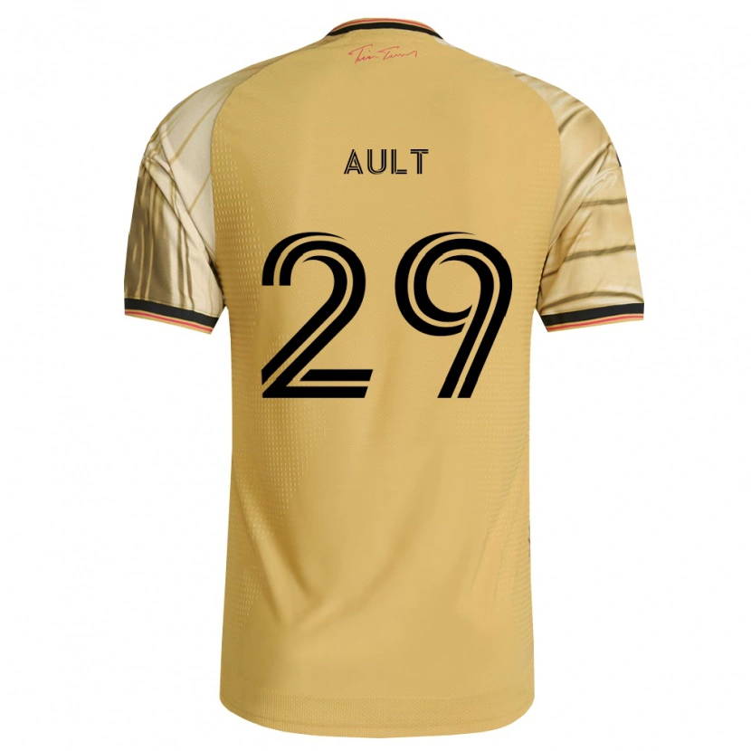 Danxen Mujer Camiseta Palmer Ault #29 Marrón Amarillo Negro 2ª Equipación 2026/27 La Camisa México