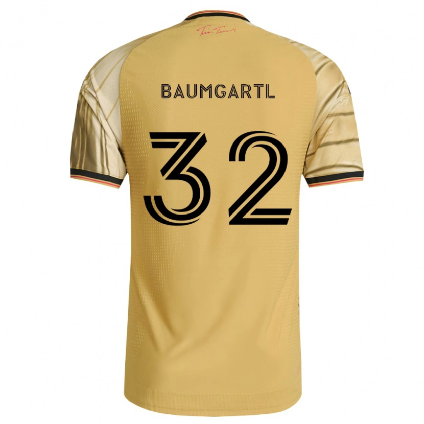Danxen Mujer Camiseta Timo Baumgartl #32 Marrón Amarillo Negro 2ª Equipación 2026/27 La Camisa México