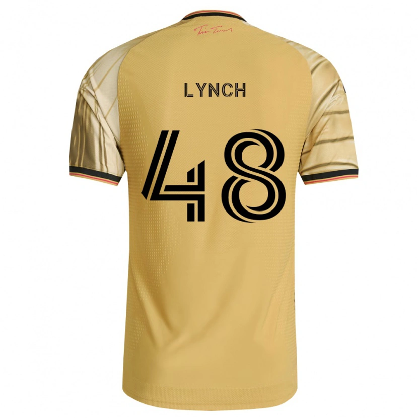 Danxen Mujer Camiseta Riley Lynch #48 Marrón Amarillo Negro 2ª Equipación 2026/27 La Camisa México