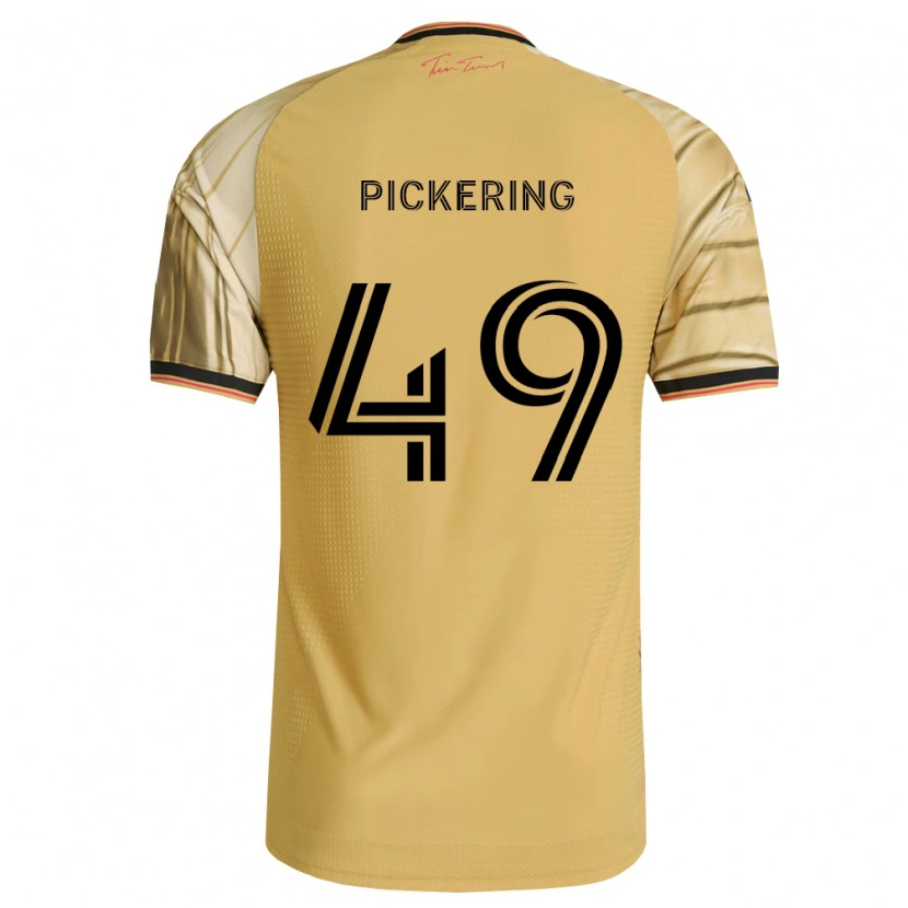 Danxen Mujer Camiseta Nighte Pickering #49 Marrón Amarillo Negro 2ª Equipación 2026/27 La Camisa México