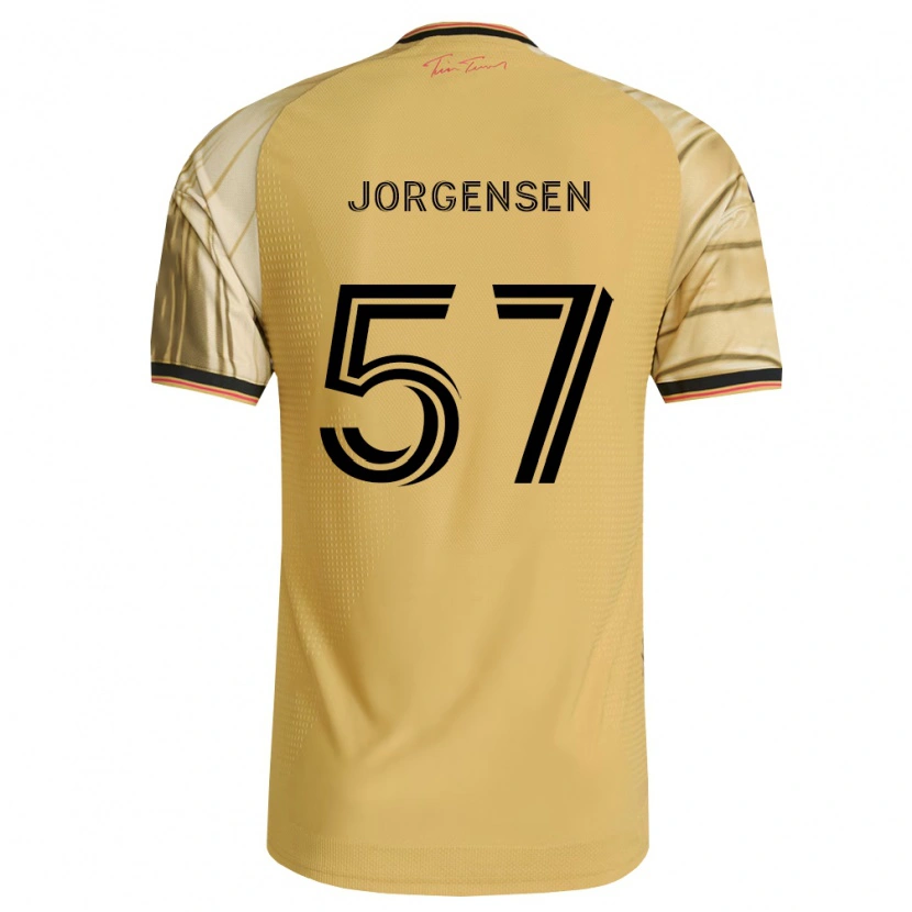 Danxen Mujer Camiseta Owen Jorgensen #57 Marrón Amarillo Negro 2ª Equipación 2026/27 La Camisa México