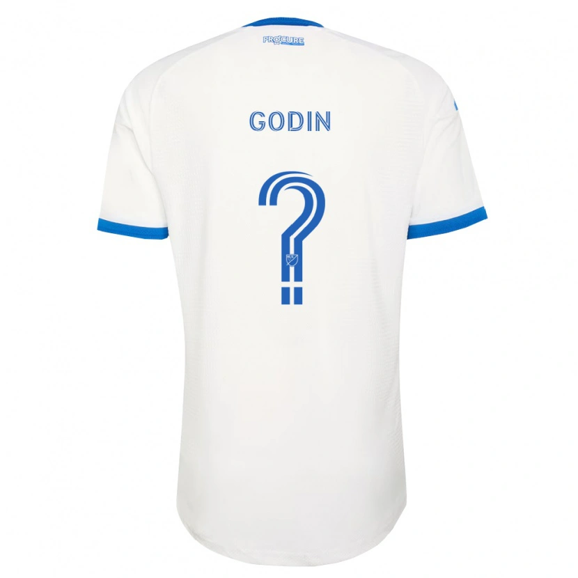 Danxen Mujer Camiseta Étienne Godin #0 Azul Cielo Blanco 2ª Equipación 2026/27 La Camisa México
