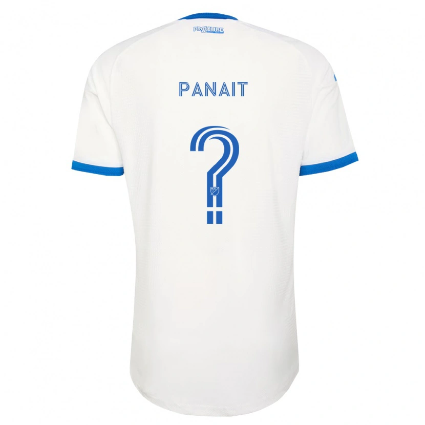 Danxen Mujer Camiseta Daniel Panait #0 Azul Cielo Blanco 2ª Equipación 2026/27 La Camisa México