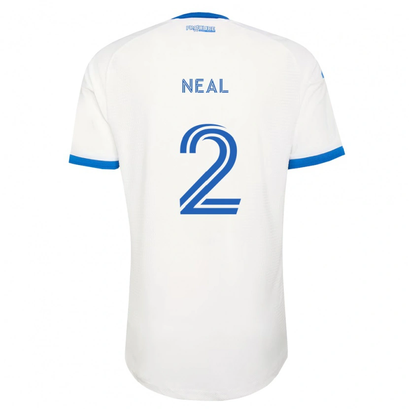 Danxen Mujer Camiseta Jalen Neal #2 Azul Cielo Blanco 2ª Equipación 2026/27 La Camisa México