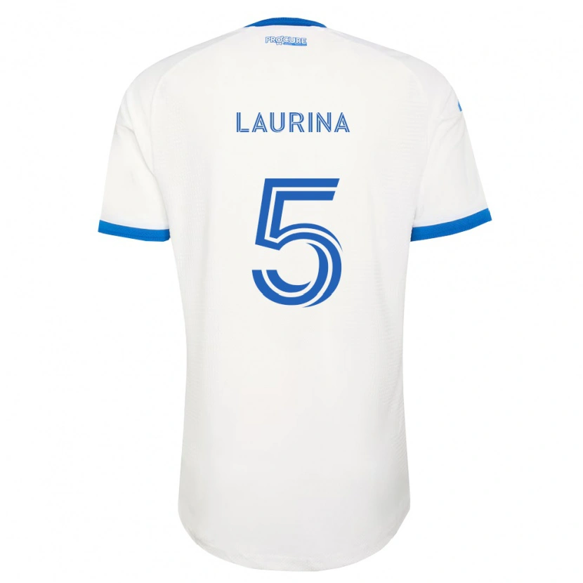 Danxen Mujer Camiseta Bilombo Laurina #5 Azul Cielo Blanco 2ª Equipación 2026/27 La Camisa México