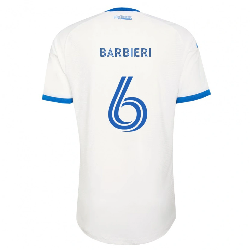 Danxen Mujer Camiseta Juliano Barbieri #6 Azul Cielo Blanco 2ª Equipación 2026/27 La Camisa México