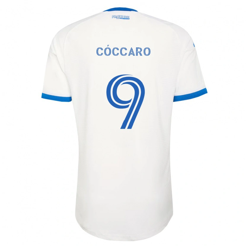 Danxen Mujer Camiseta Matías Cóccaro #9 Azul Cielo Blanco 2ª Equipación 2026/27 La Camisa México