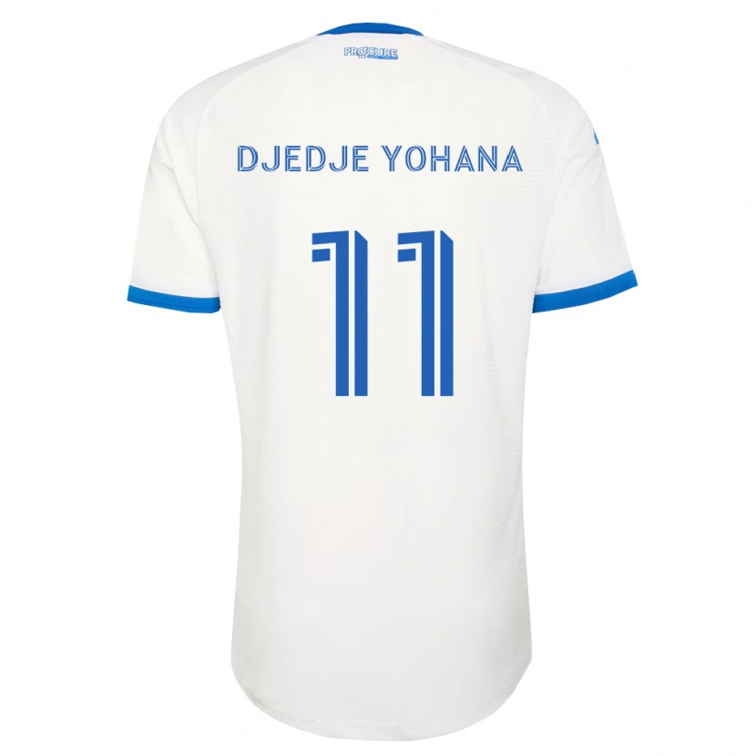 Danxen Mujer Camiseta Kabie Djedje Yohana #11 Azul Cielo Blanco 2ª Equipación 2026/27 La Camisa México